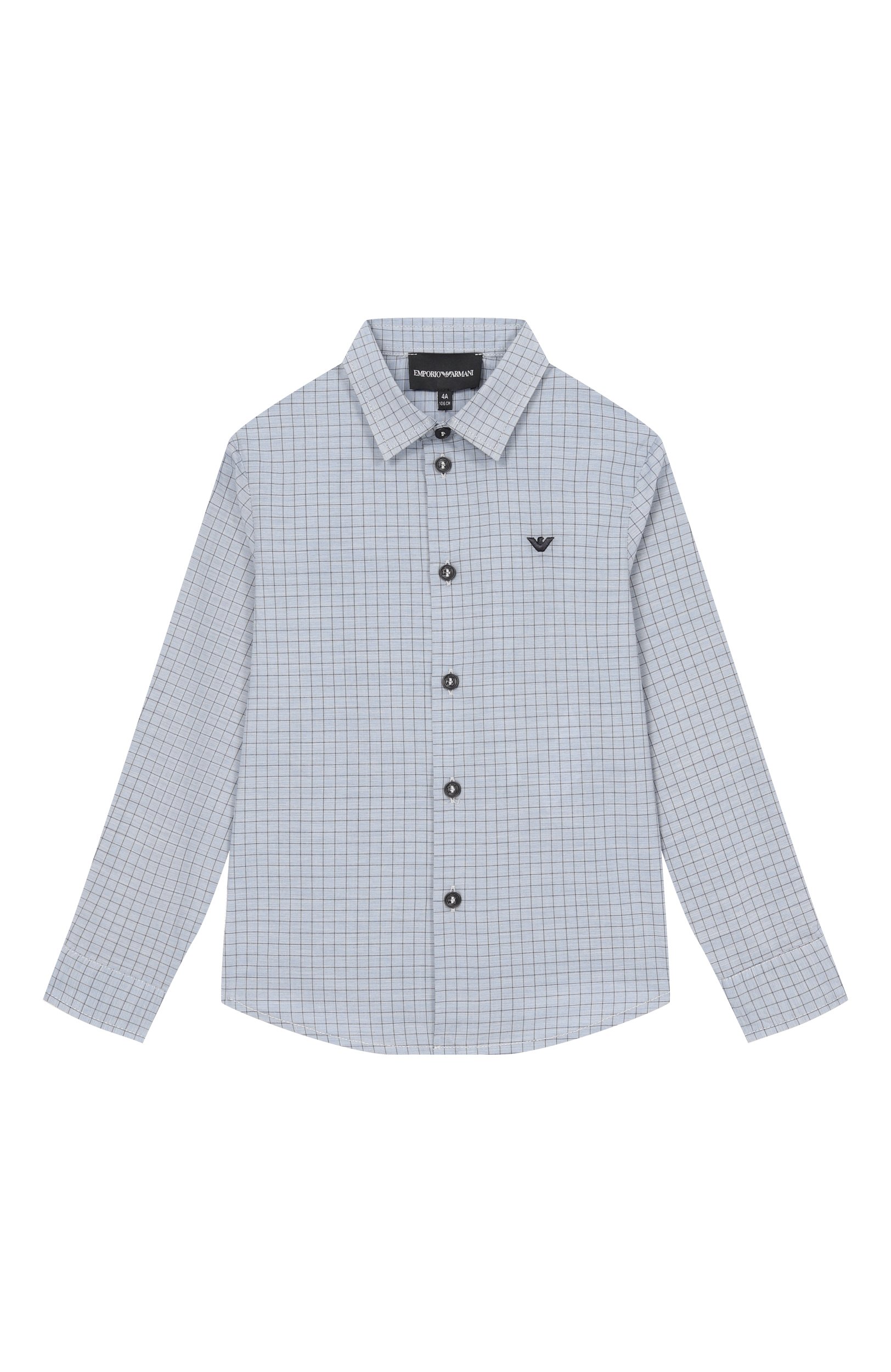 Хлопковая рубашка EMPORIO ARMANI, арт. EB001426/AF25922, фото 1
