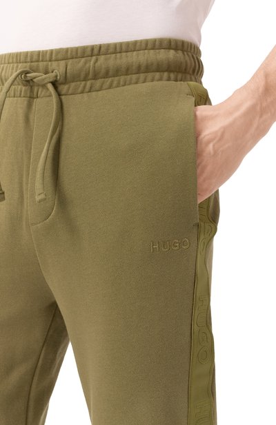 Хлопковые джоггеры HUGO, арт. 50520501, фото 5