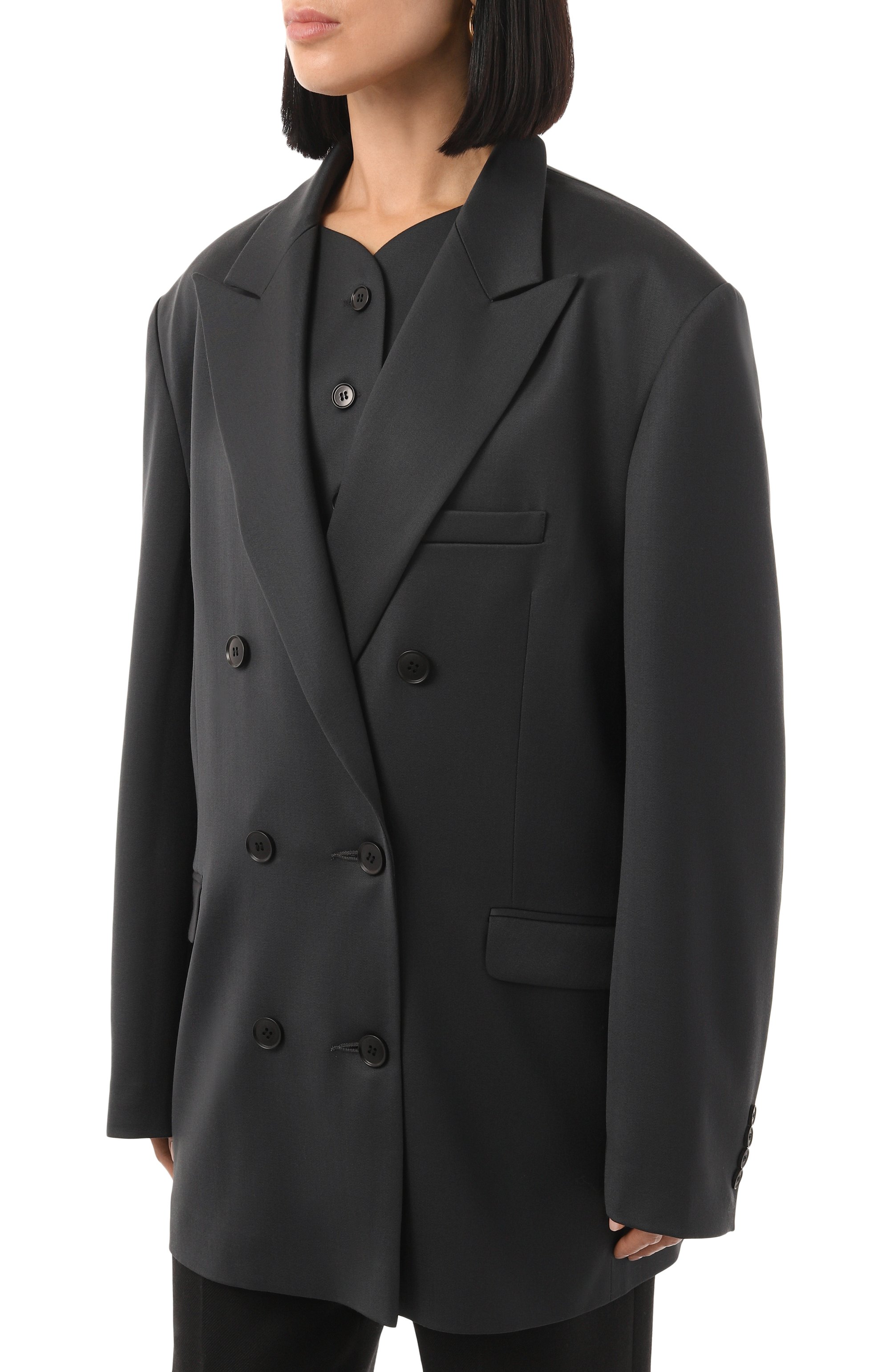 Шерстяной жакет LESYANEBO, арт. LN02H-739_QU, фото 3