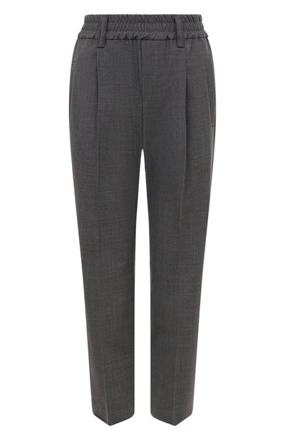 Женские шерстяные брюки BRUNELLO CUCINELLI, арт. M0W07BP031