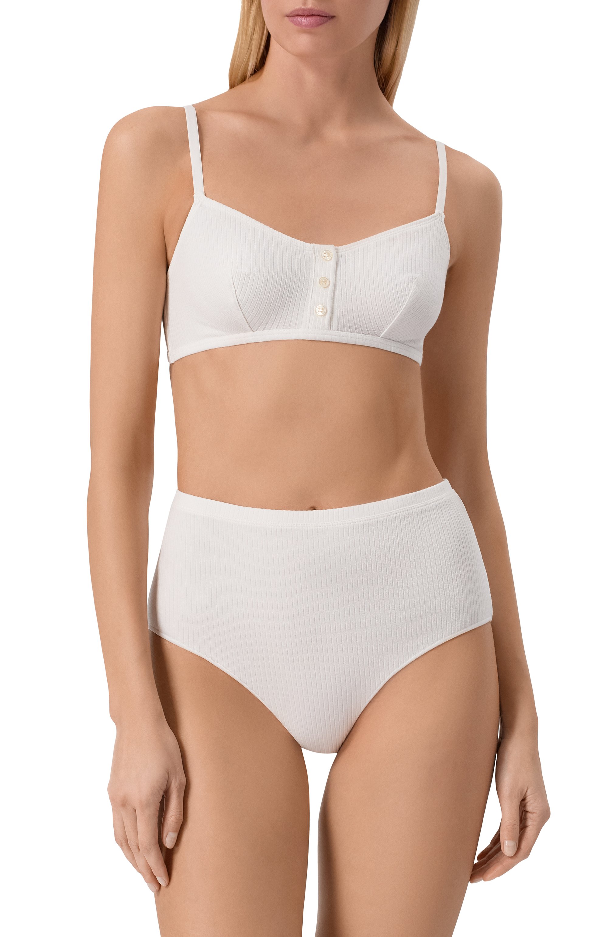 Хлопковые трусы с завышенной талией DNUD PARIS, арт. L935CU, фото 2