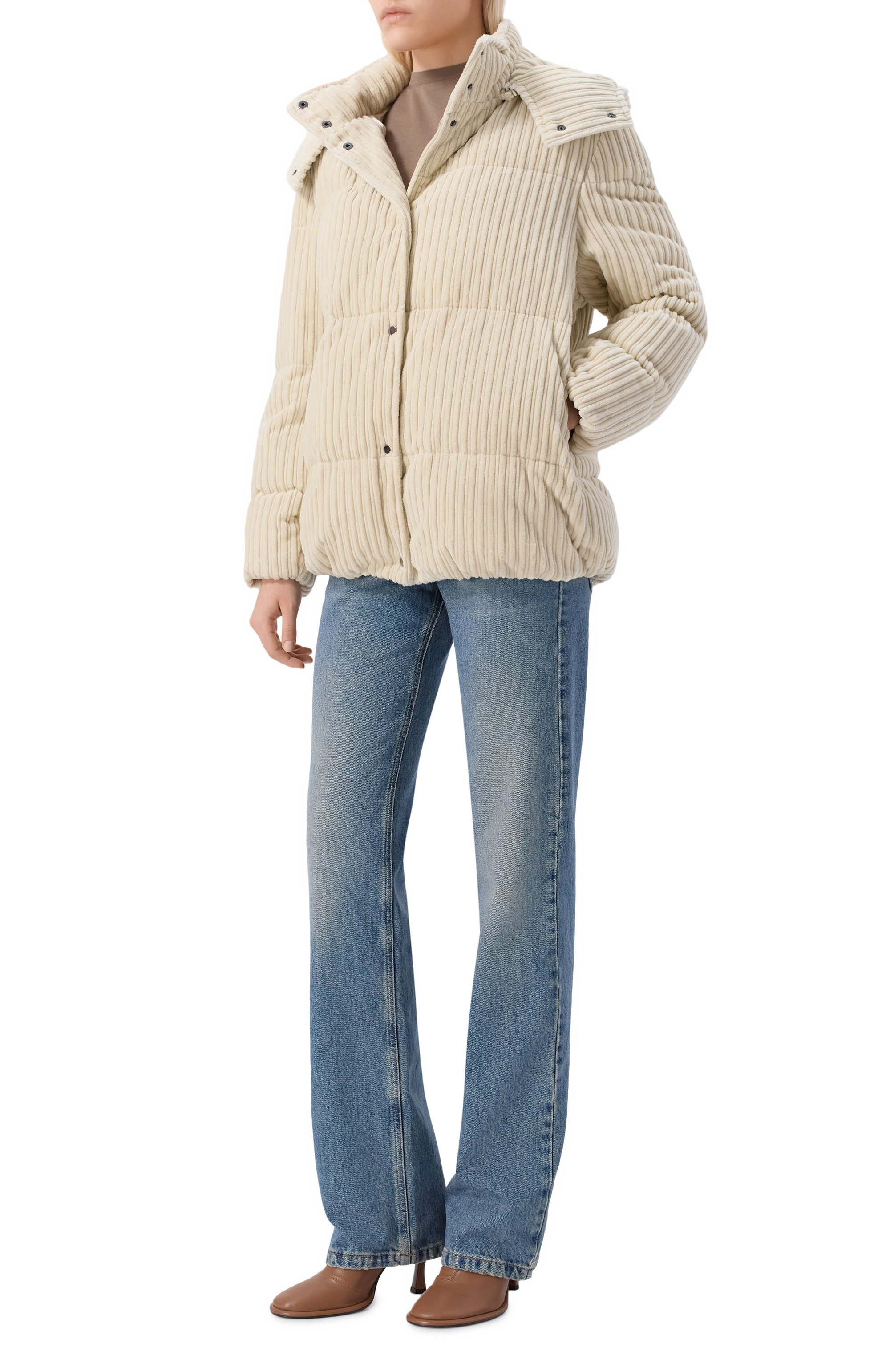 Вельветовый пуховик ANTONELLI FIRENZE, арт. P3485/148C, фото 2