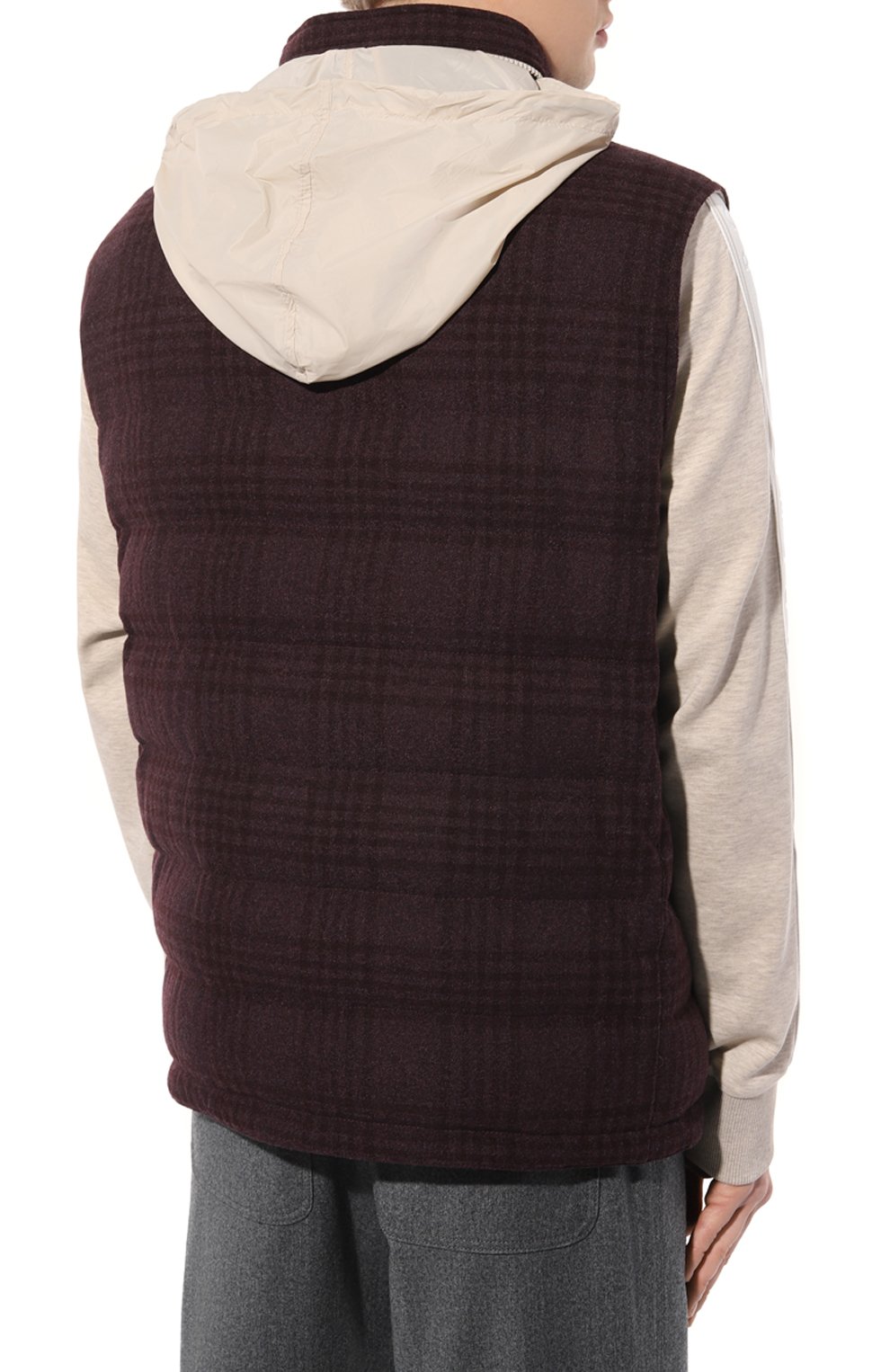 Пуховый жилет BRUNELLO CUCINELLI, арт. MY4371714, фото 6