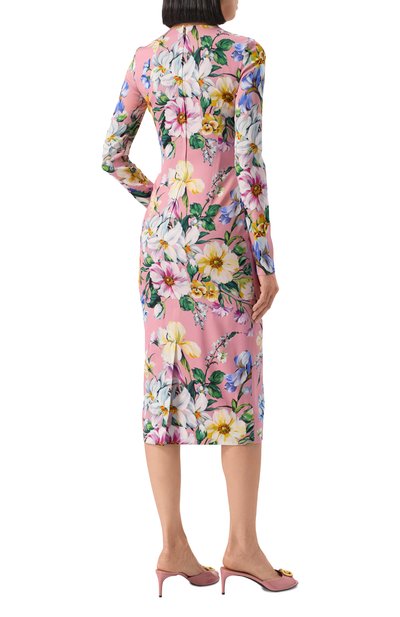 Шелковое �платье DOLCE & GABBANA, арт. F6GAVT/FSA7G, фото 4