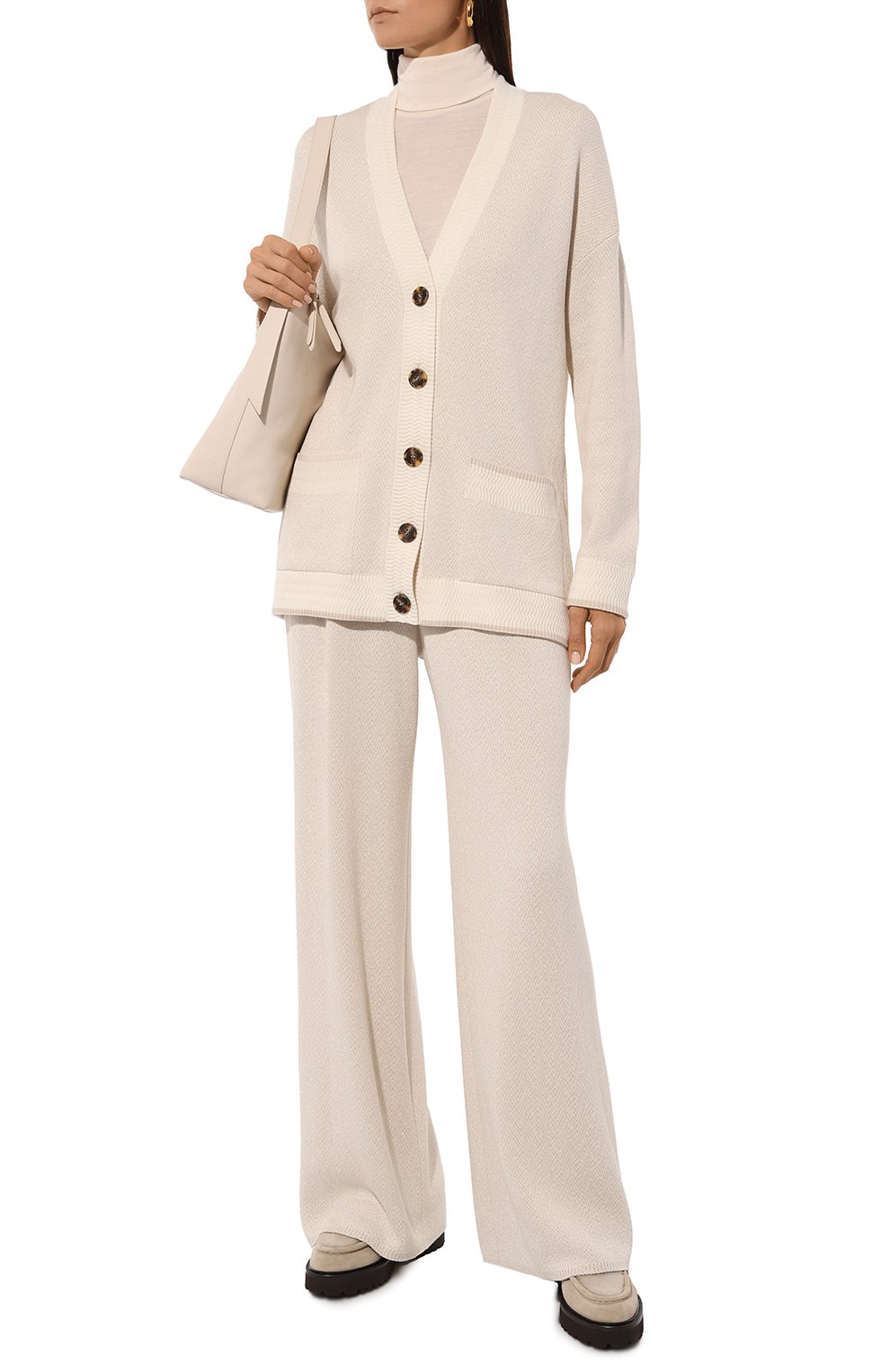 Кардиган из шелка и кашемира FREEAGE, арт. W25.CR069M.6039.101, фото 2