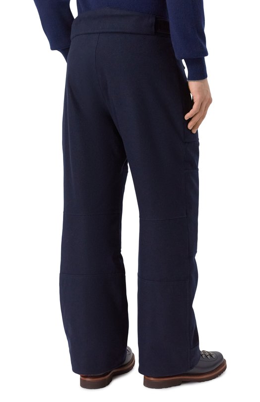 Кашемировые брюки Kiton UPKN090K0283H02 Синий  UPKN090K0283H02 Фото 4