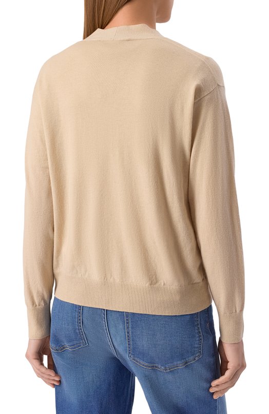 Комплект из кардигана и пуловера Weekend Max Mara DECAN0 Бежевый  DECAN0 Фото 4