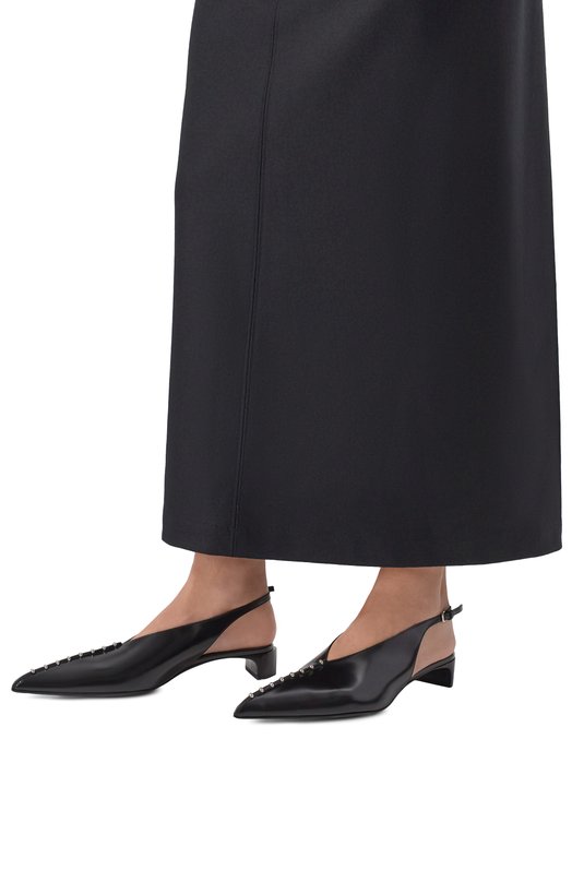 Кожаные туфли Jil Sander J16WL0040/P7032 Чёрный  J16WL0040/P7032 Фото 2