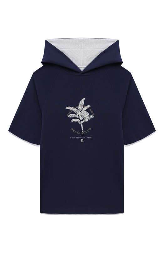 Хлопковая футболка Brunello Cucinelli