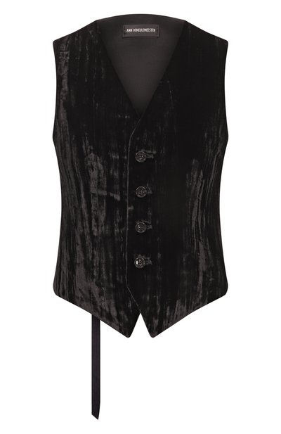 Женский бархатный жилет ANN DEMEULEMEESTER, арт. B0013555/FA710