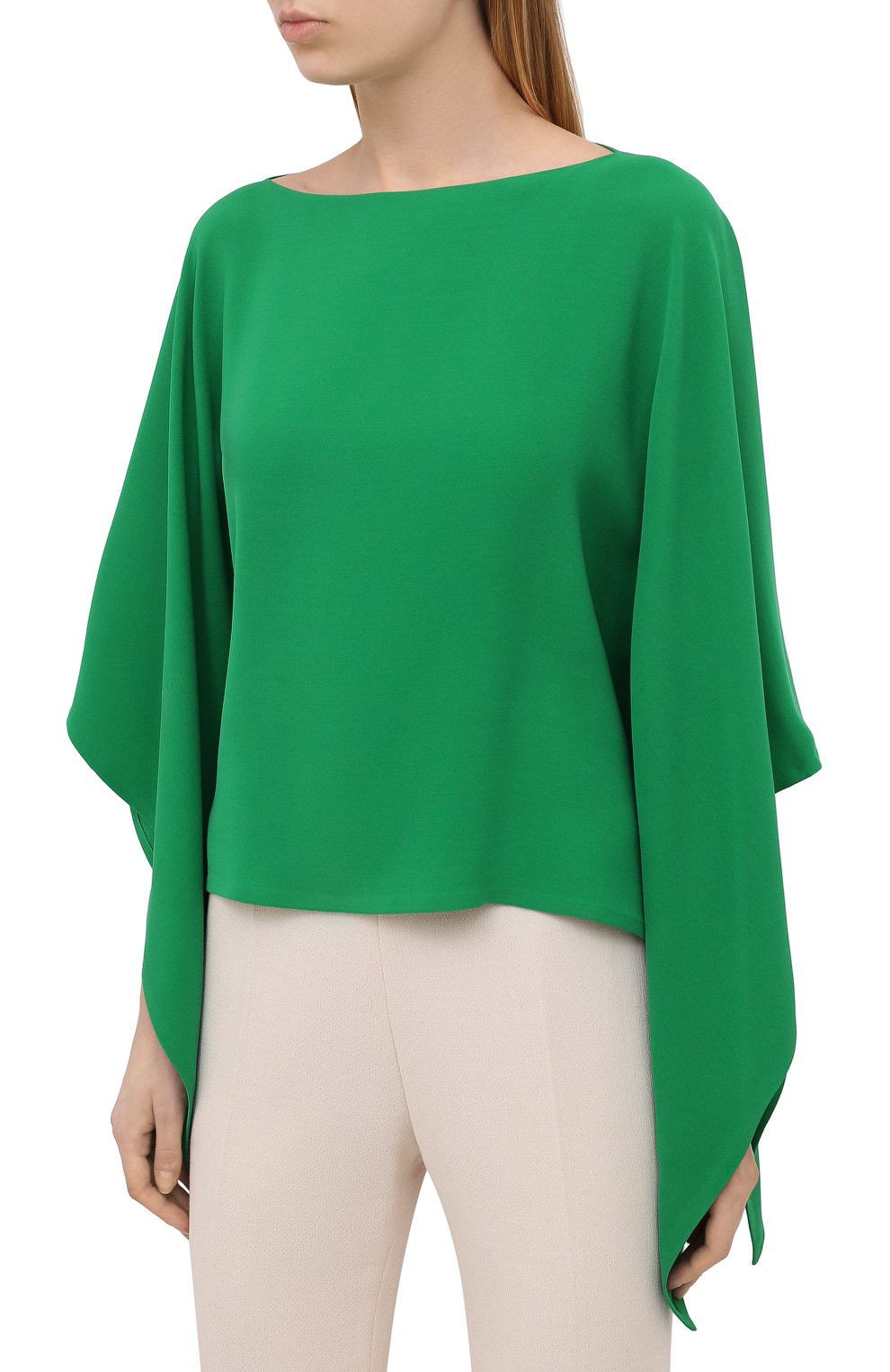 Шелковая блузка VALENTINO, арт. VB3AE5L01MM, фото 3