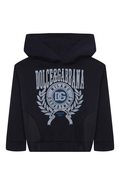 Хлопковое худи DOLCE & GABBANA, арт. L4JWMC/G7PDQ/2-6