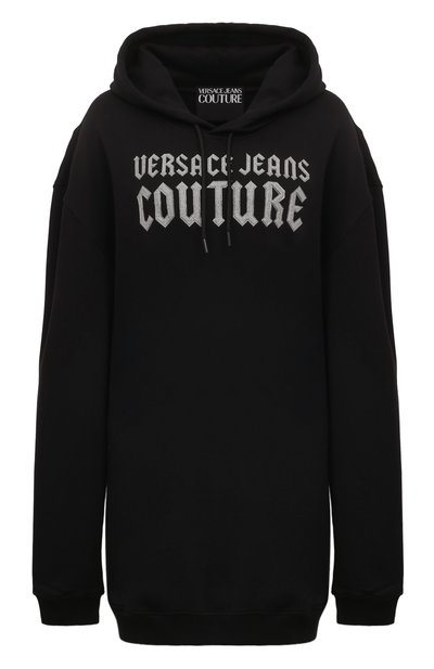 Женский хлопковое худи VERSACE JEANS COUTURE, арт. 77HAIL03/CF00L
