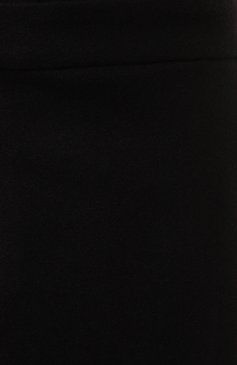 Мужские шерстяные брюки JIL SANDER черного цвета, арт. J47KA0233/J40182 | Фото 5 (Драгоценные камни: Проставлено; Материал сплава: Проставлено; Длина (брюки, джинсы): Стандартные; Материал внешний: Шерсть; Случай: Повседневный; Стили: Минимализм)