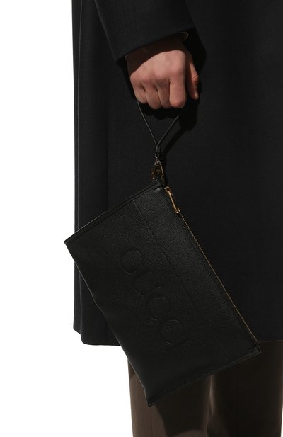 Кожаный клатч GUCCI, арт. 681200/0E8IG, фото 2
