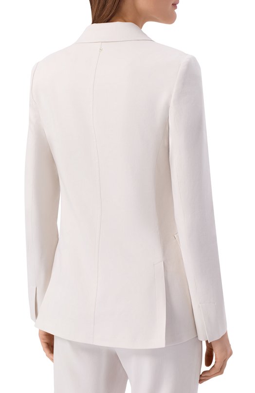 Жакет изо льна и вискозы Lorena Antoniazzi P2640GA08A/3347 Серый  P2640GA08A/3347 Фото 4