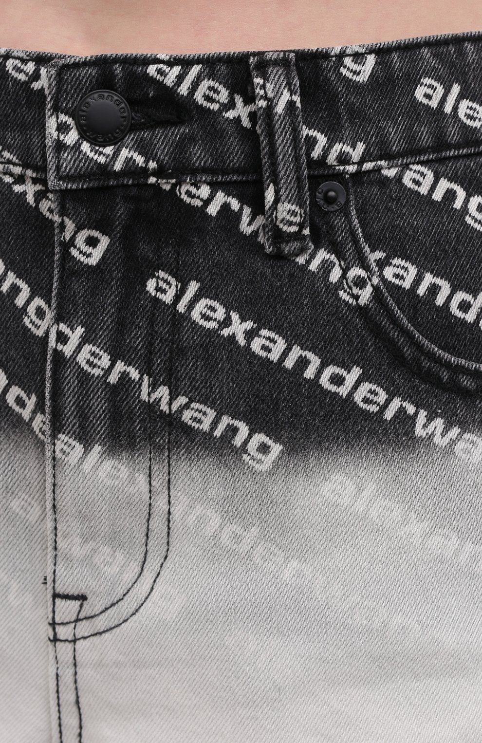 Джинсовые шорты ALEXANDER WANG, арт. 4DC2214907, фото 5