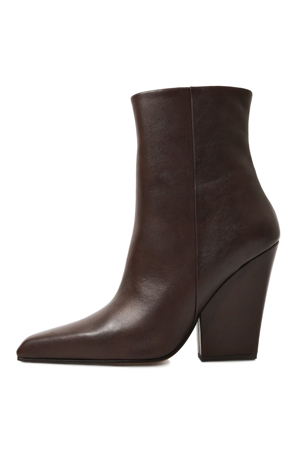 Кожаные ботильоны jane 100 PARIS TEXAS коричневого цвета по цене 69100 руб., арт. PX1195/XVT01, фото 4 Кожаные ботильоны jane 100 PARIS TEXAS, арт. PX1195/XVT01, фото 4
