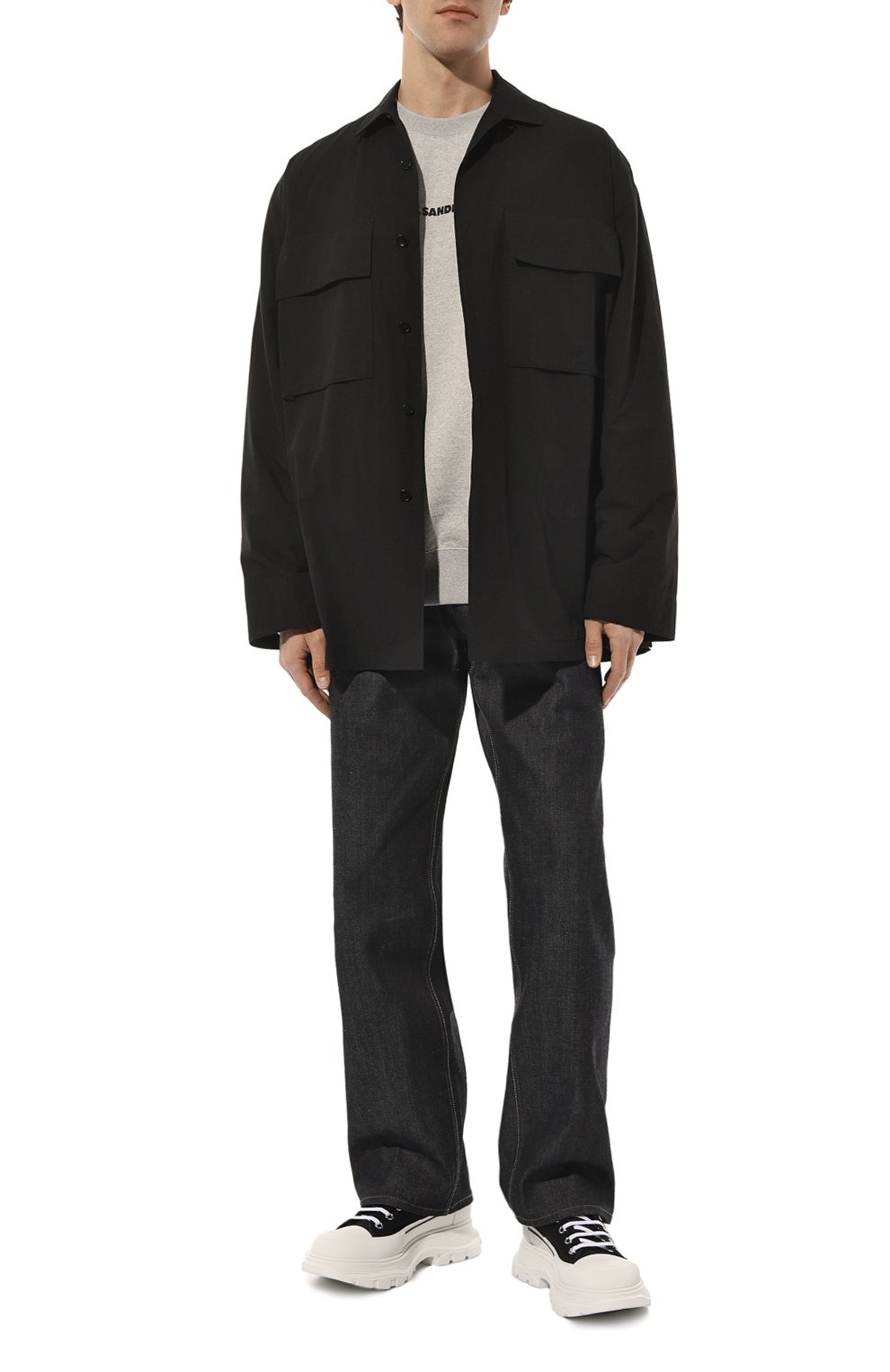 Текстильные ботинки tread ALEXANDER MCQUEEN, арт. 705659/W4MV2, фото 2