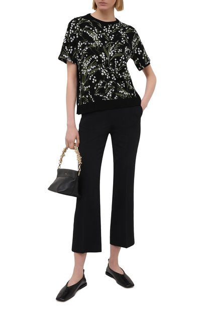 Топ из хлопка и вискозы REDVALENTINO разноцветного цвета по цене 44600 руб., арт. VR3KC06P/5NA, фото 2 Топ из хлопка и вискозы REDVALENTINO, арт. VR3KC06P/5NA, фото 2