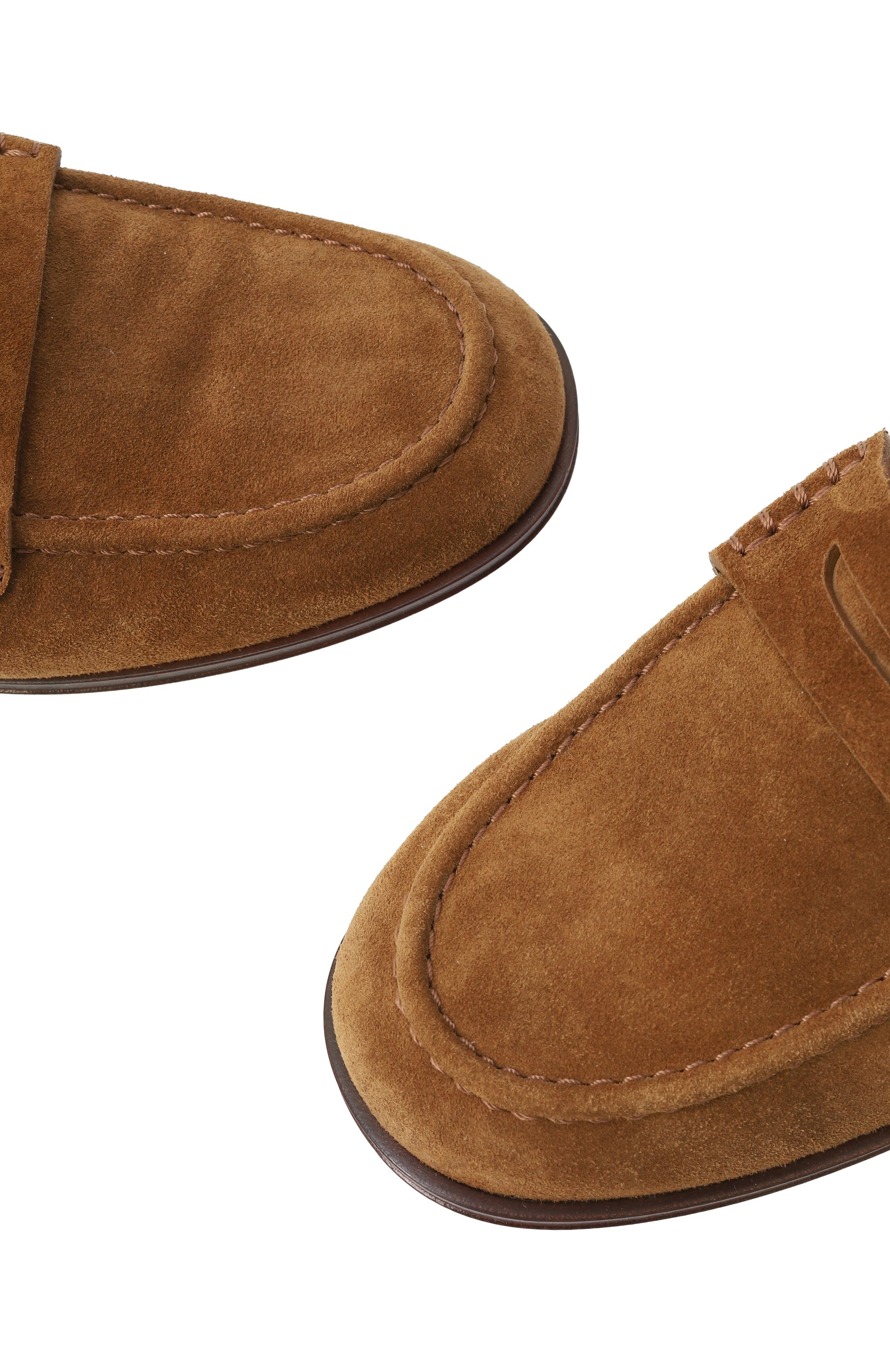 Замшевые пенни-лоферы georgie GIANVITO ROSSI, арт. G25346.51CU0.VLUTEXA, фото 7