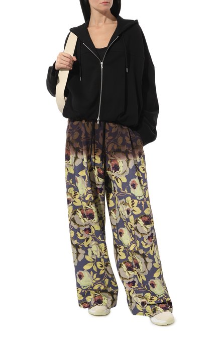 Женский хлопковая толстовка DRIES VAN NOTEN, а�рт. 232-011121-7618