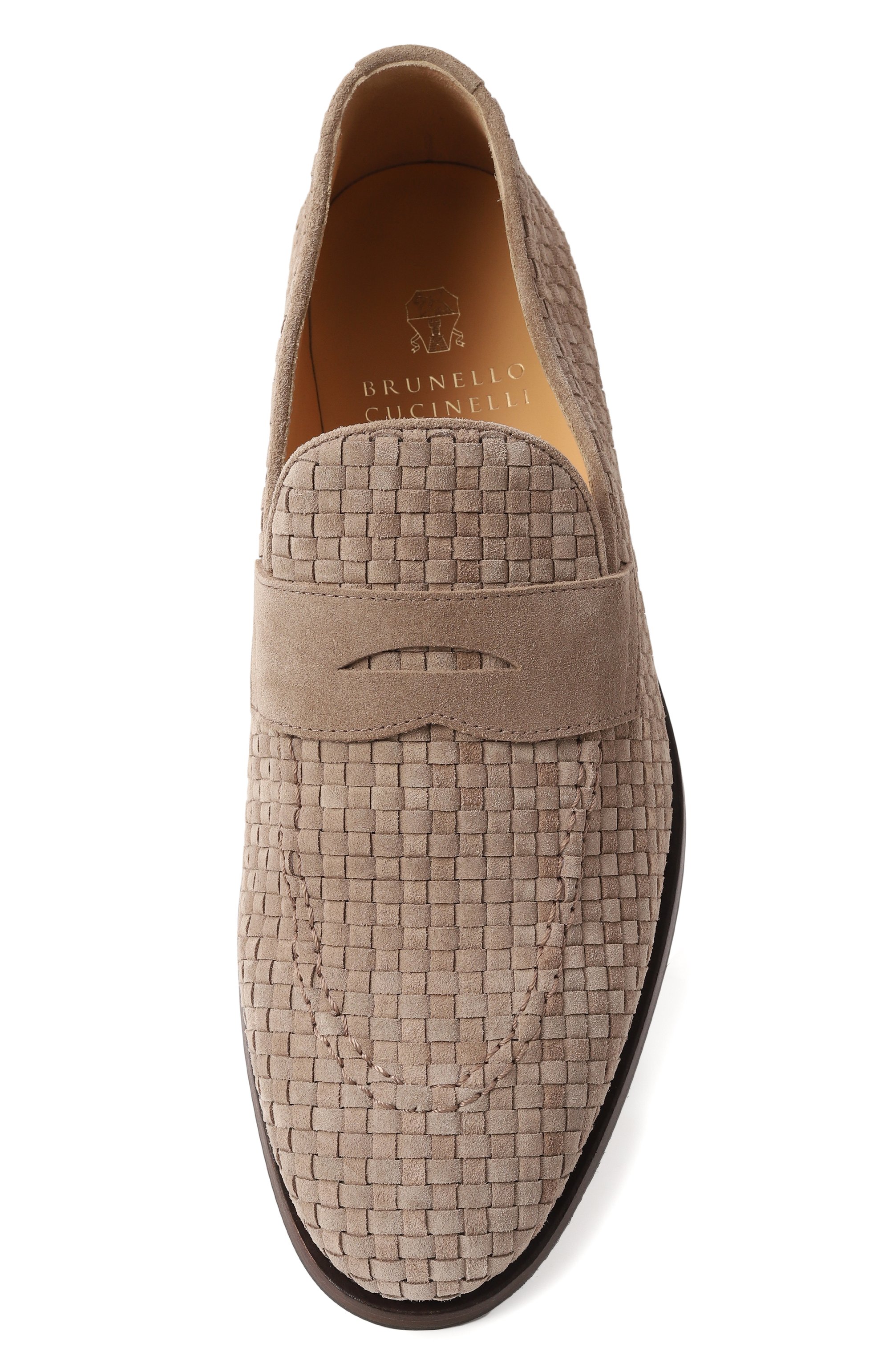 Замшевые пенни-лоферы BRUNELLO CUCINELLI, арт. MPUIHCB799, фото 6