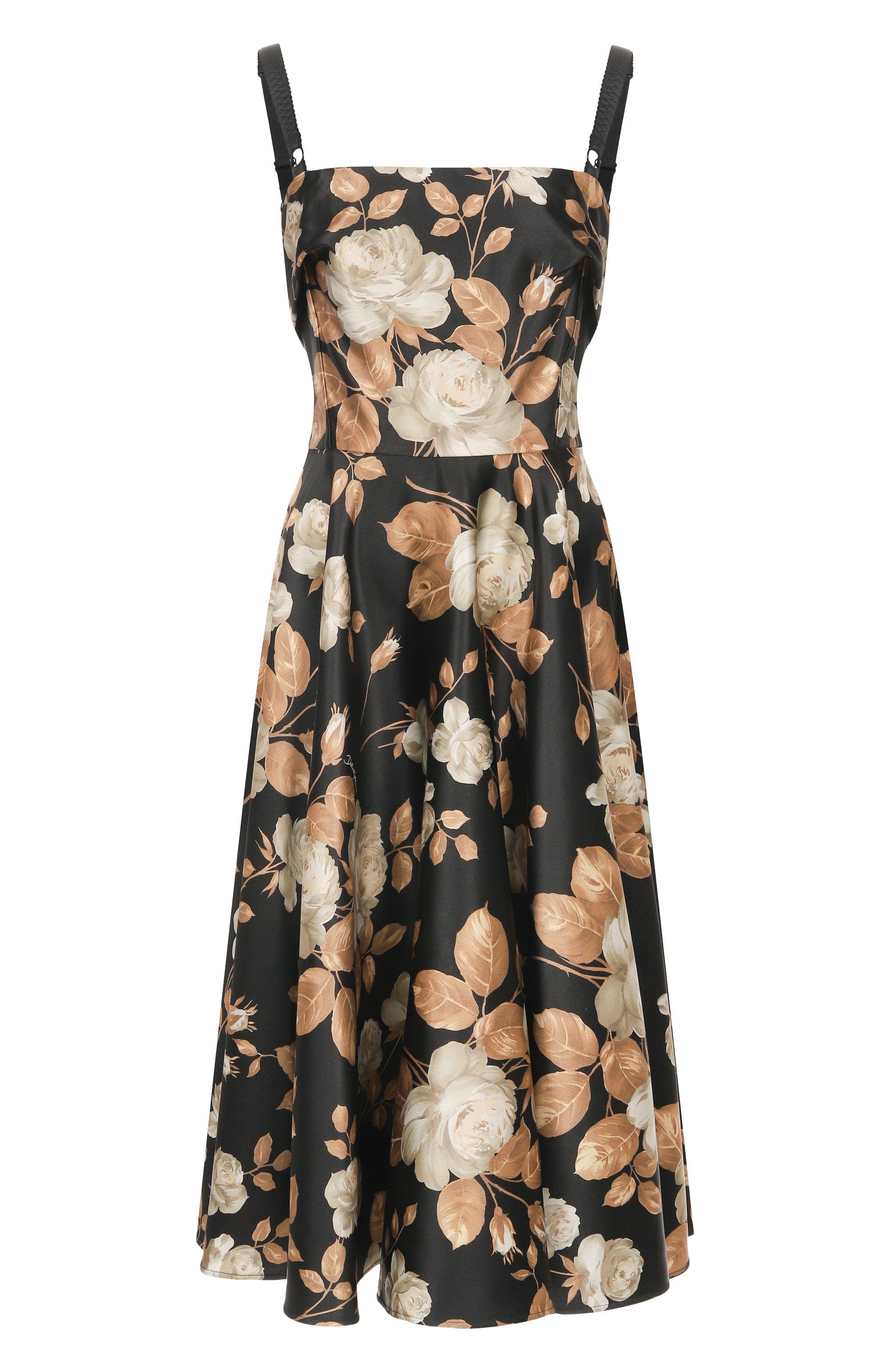 Платье из вискозы DOLCE & GABBANA, а�рт. F6TYFT/FSIB8, фото 1