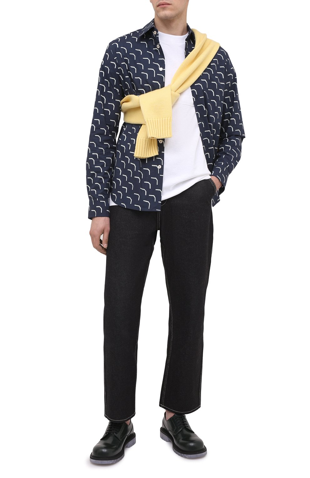 Хлопковая футболка JACQUEMUS, арт. 206JS03/218010, фото 2