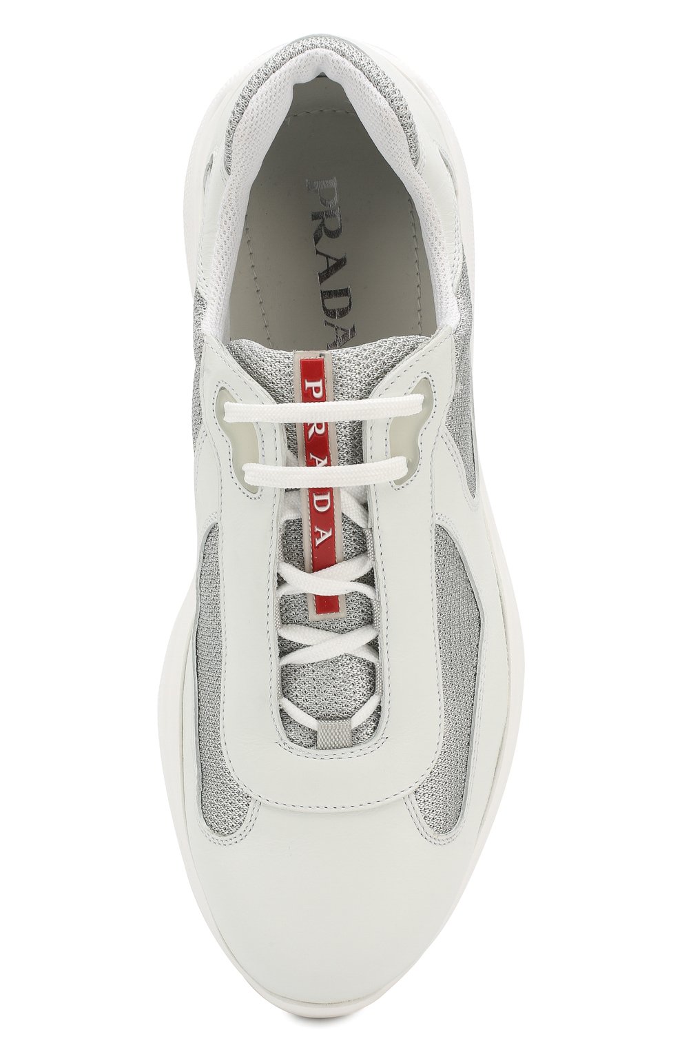 Комбинированные кроссовки prada linea rossa PRADA, арт. 4E3337-6GW-F0J36, фото 5