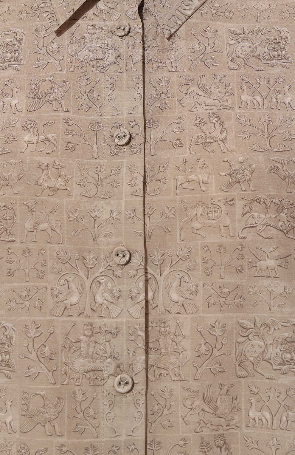 Рубашка из хлопка и шелка AKHMADULLINA, арт. 1225.2BL829/C102, фото 5