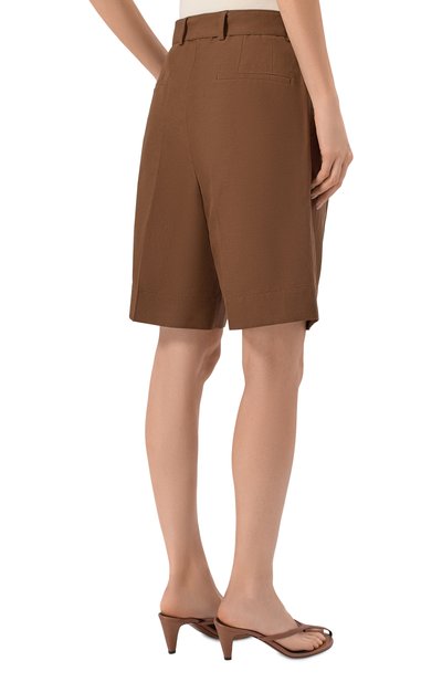 Шорты из лиоцелла и льна OFFICINE GENERALE, арт. S26WSHT802, фото 4