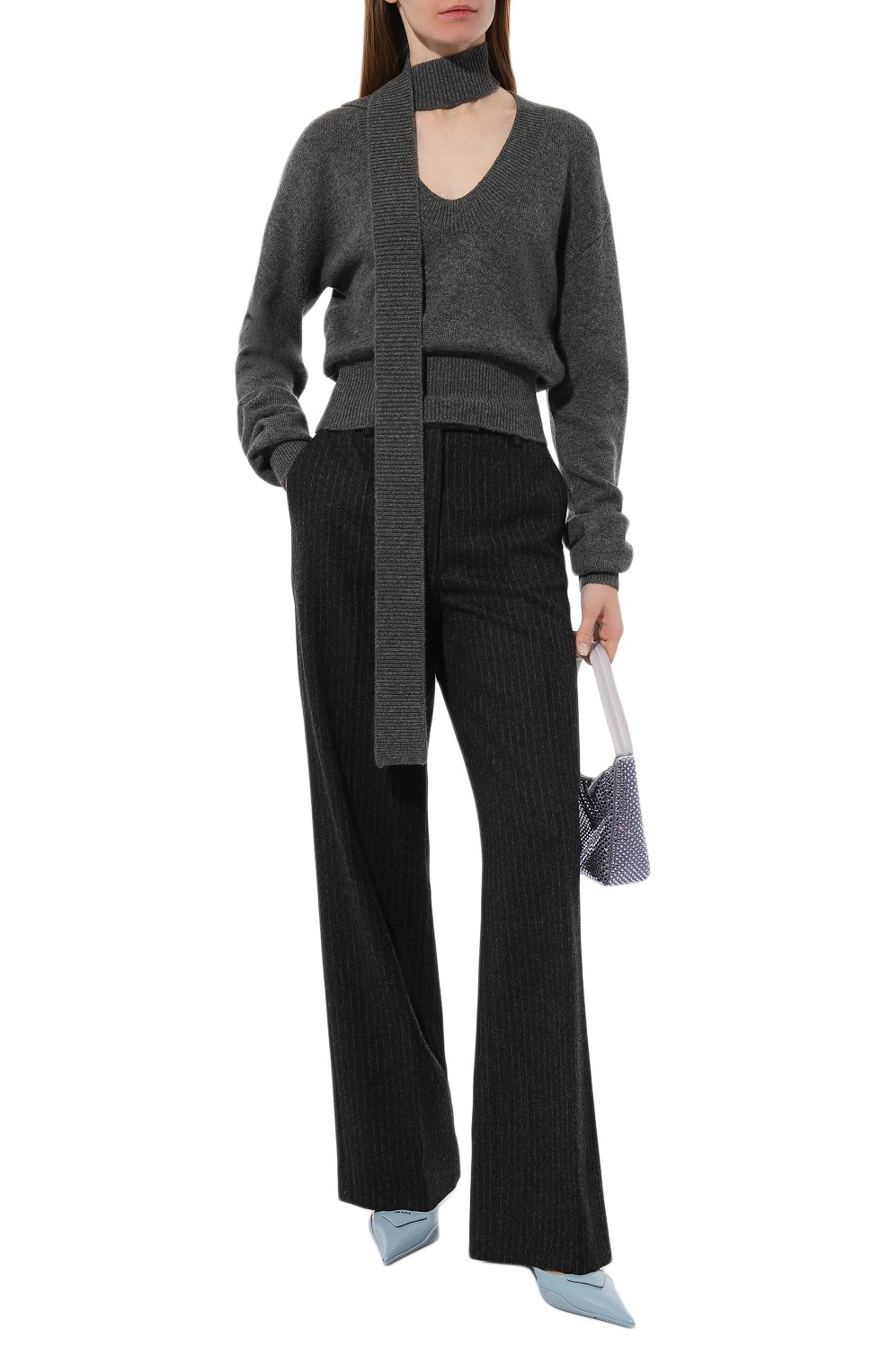 Кашемировый свитер PRADA, арт. P24M1C-1ZUC-F0480-212, фото 2