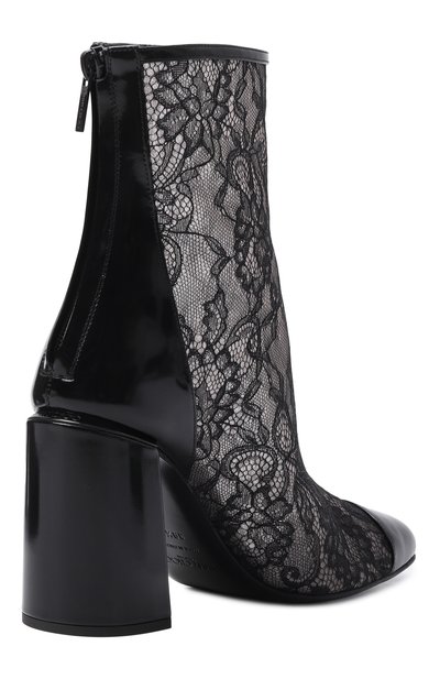 Комбинированные ботильоны JIMMY CHOO, арт. KISUCRYSTALAB45DYJ, фото 5
