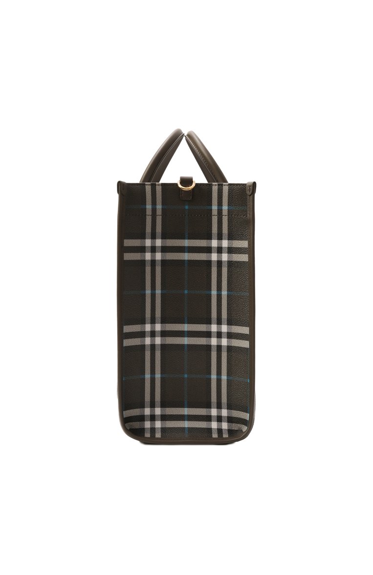 Женская сумка-тоут freya medium BURBERRY хаки цвета, арт. 8108261 | Фото 4 (Материал: Текстиль, Экокожа; Размер: medium; Автоматизация состава: Проставлено; Автоматизация ТО: Проставлено)