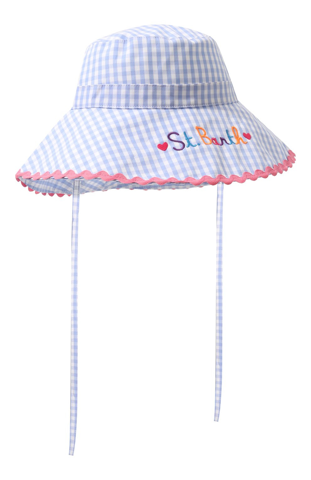 Хлопковая панама MC2 SAINT BARTH голубого цвета по цене 6295 руб., арт. STBA D0TTY/D0T0001/01872B, фото 1 Хлопковая панама MC2 SAINT BARTH, арт. STBA D0TTY/D0T0001/01872B, фото 1