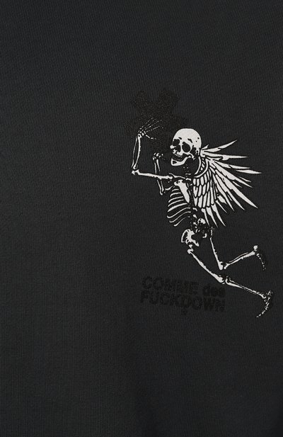 Хлопковое худи COMME DES FUCKDOWN, арт. CFABM01333, фото 5