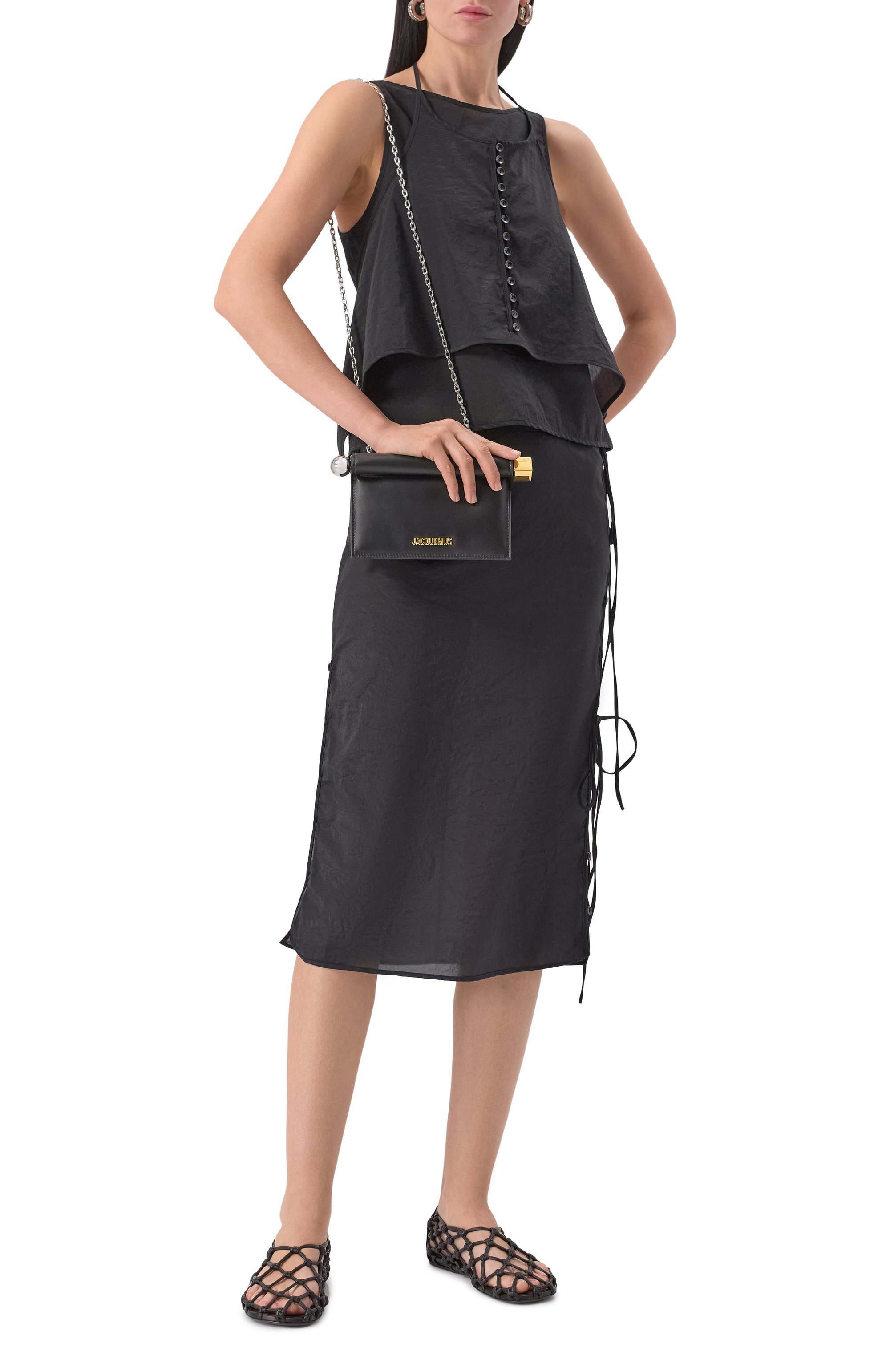 Клатч le rond carré JACQUEMUS, арт. 24E241BA392, фото 7