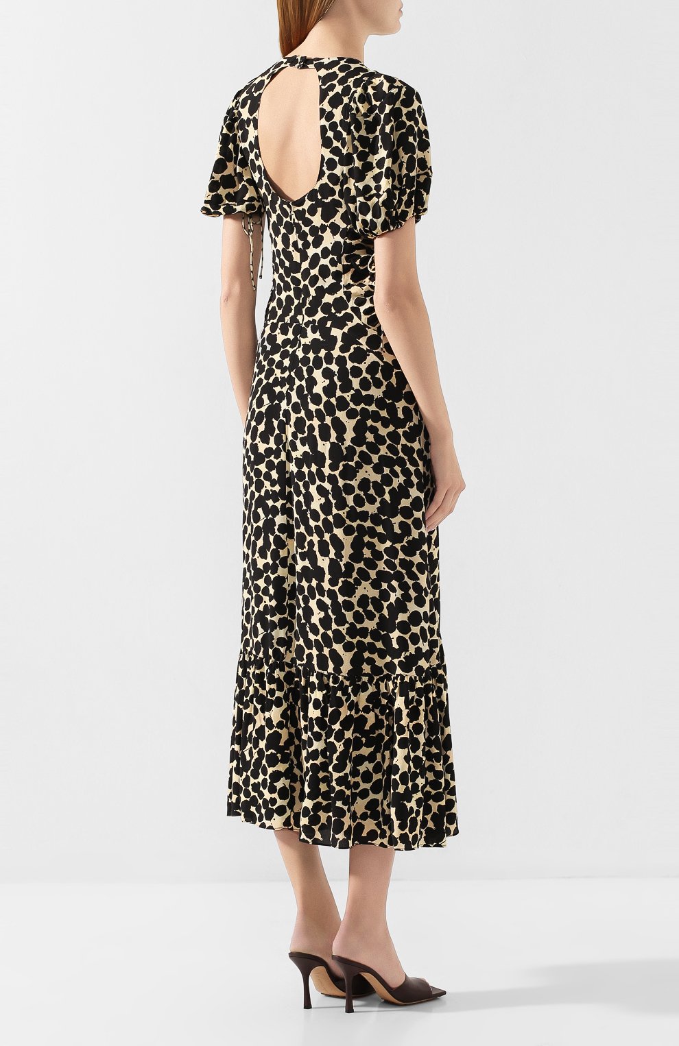 Платье с принтом PROENZA SCHOULER желтого цвета по цене 69750 руб., арт. R1933000-BYP137, фото 4 Платье с принтом PROENZA SCHOULER, арт. R1933000-BYP137, фото 4
