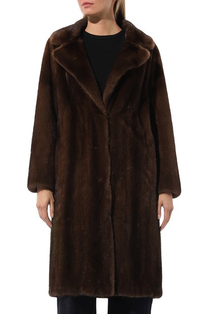 Шуба из меха норки GIULIA GURMAN, арт. J20542105T8DB, фото 3