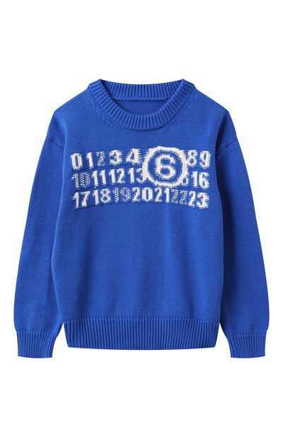 Хлопковый пуловер MM6, арт. M60810/MM05C