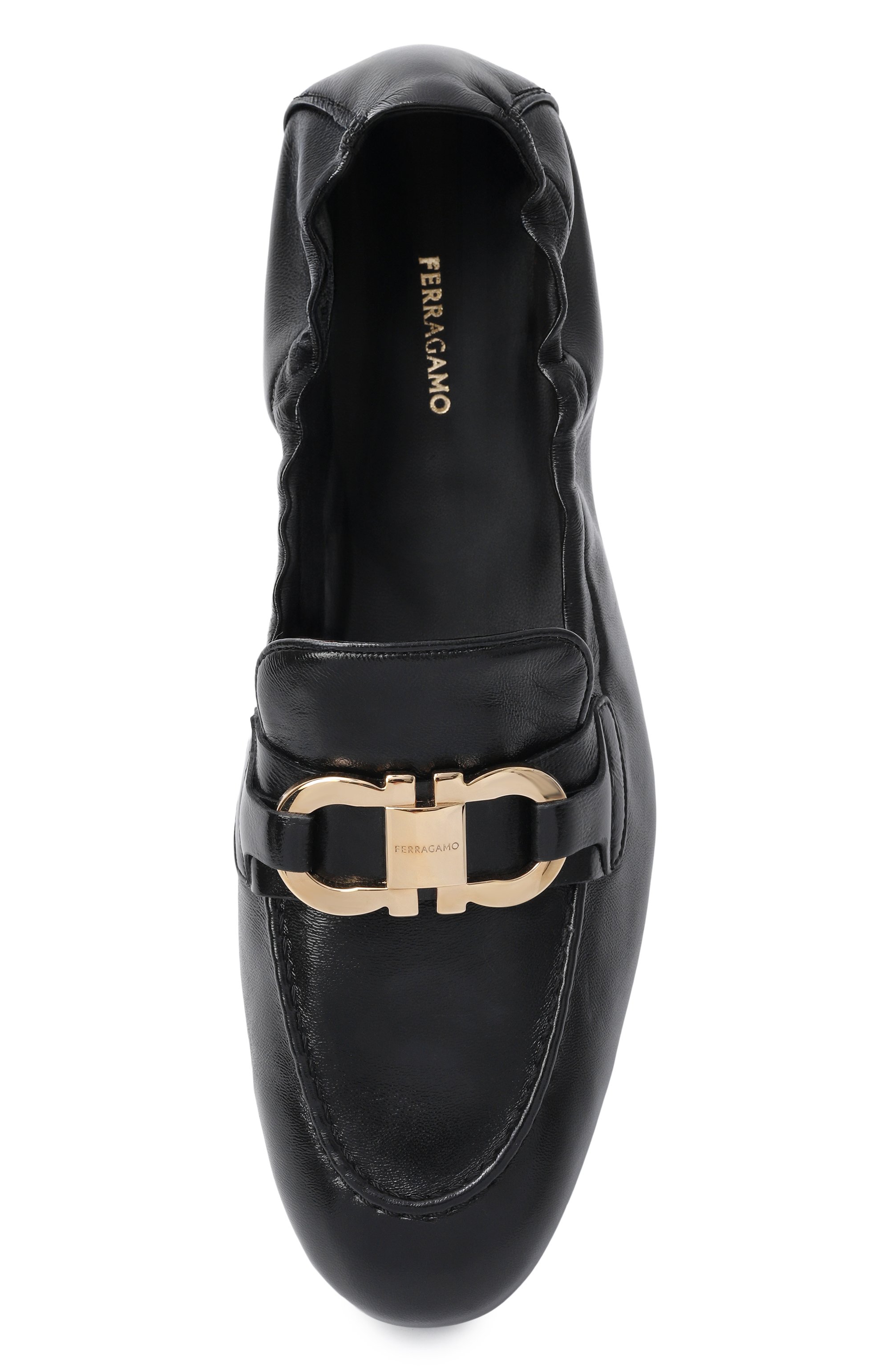 Кожаные лоферы jodie FERRAGAMO, арт. 01J573/779, фото 6