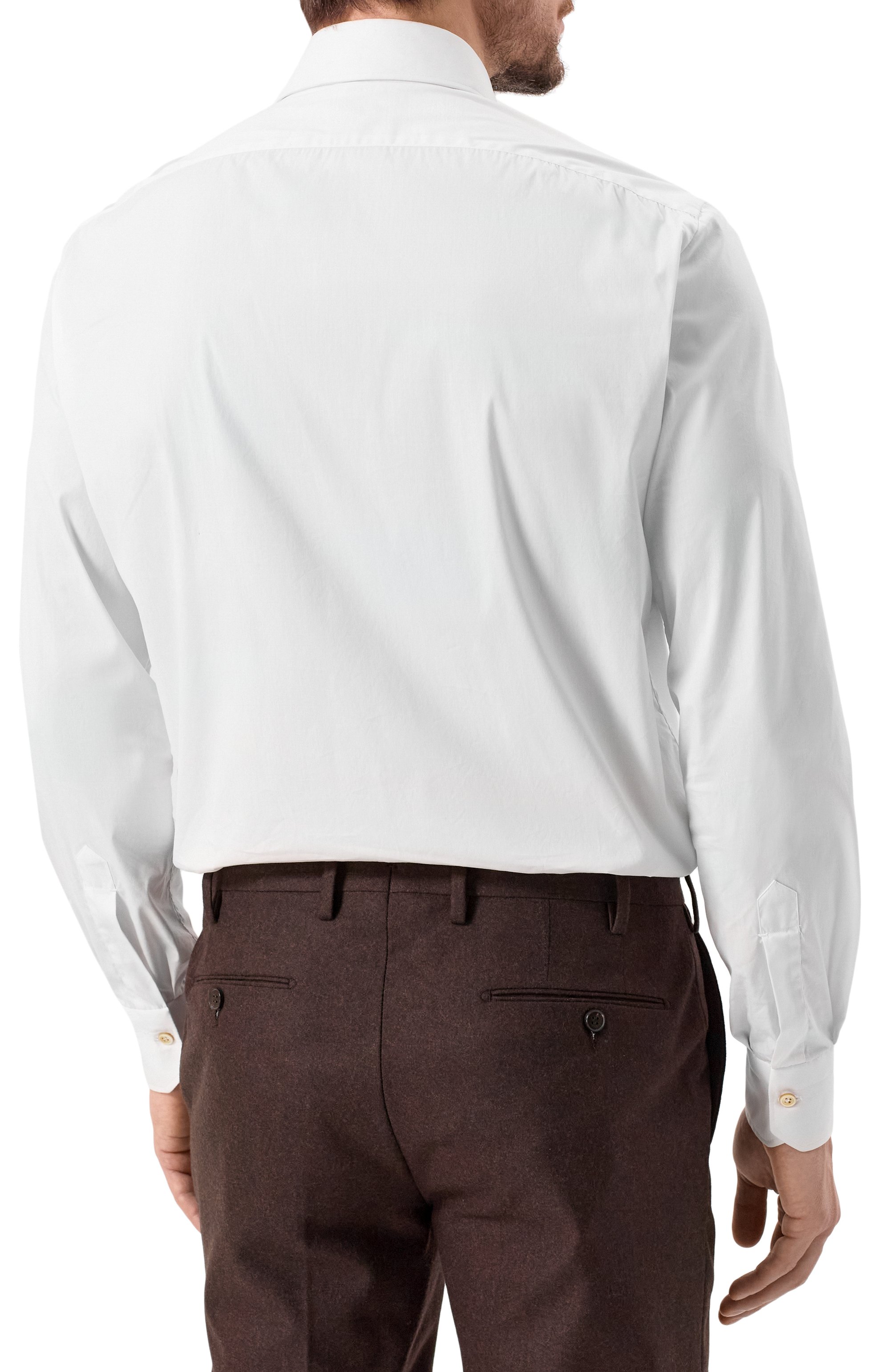 Хлопковая сорочка KITON, арт. UCIH08863, фото 4