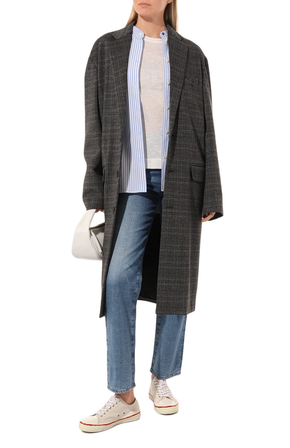 Хлопковая футболка GIORGIO ARMANI, арт. 3RAM82/AJFJZ, фото 2