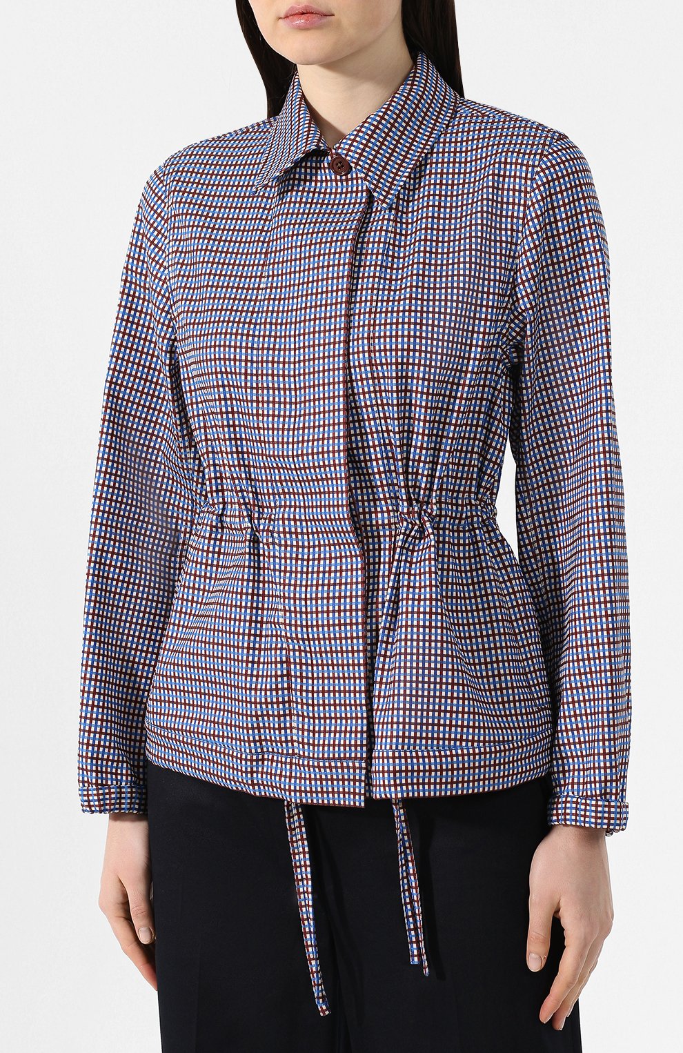 Жакет из вискозы и хлопка DRIES VAN NOTEN, арт. 191-30508-7034, фото 3