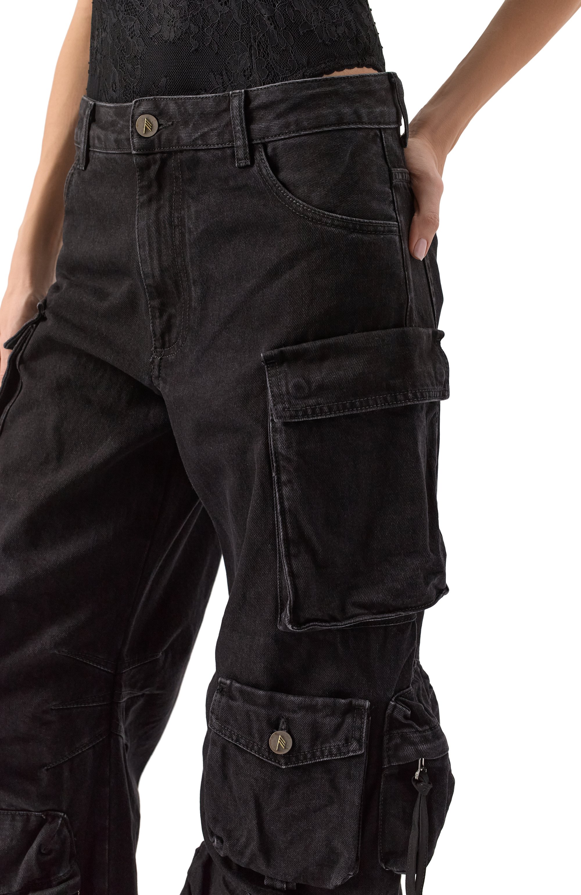 Джинсы THE ATTICO, арт. 250WCP00084/DDD066AA, фото 5