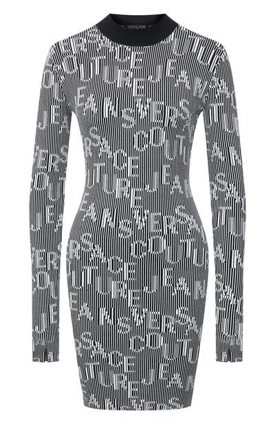 Женское платье из вискозы VERSACE JEANS COUTURE, арт. B4HZB810-ZDMM10 J ACQ L0G0/50597