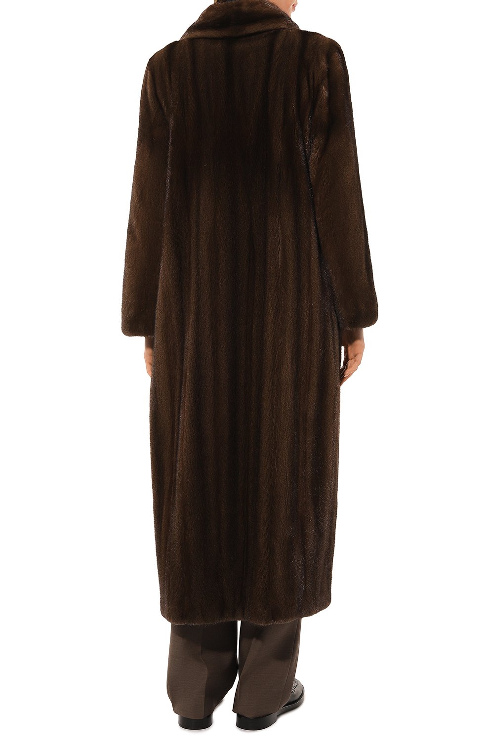 Шуба из меха норки GIULIA GURMAN, арт. CJ24642130DB5, фото 4