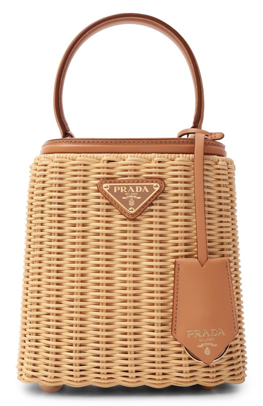 Сумка Panier mini Prada 1BA413/2CYF Бежевый 1BA413/2CYF