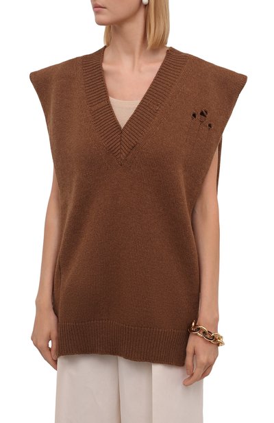 Шерстяной жилет MAISON MARGIELA, арт. S51TH0072/S17486, фото 3
